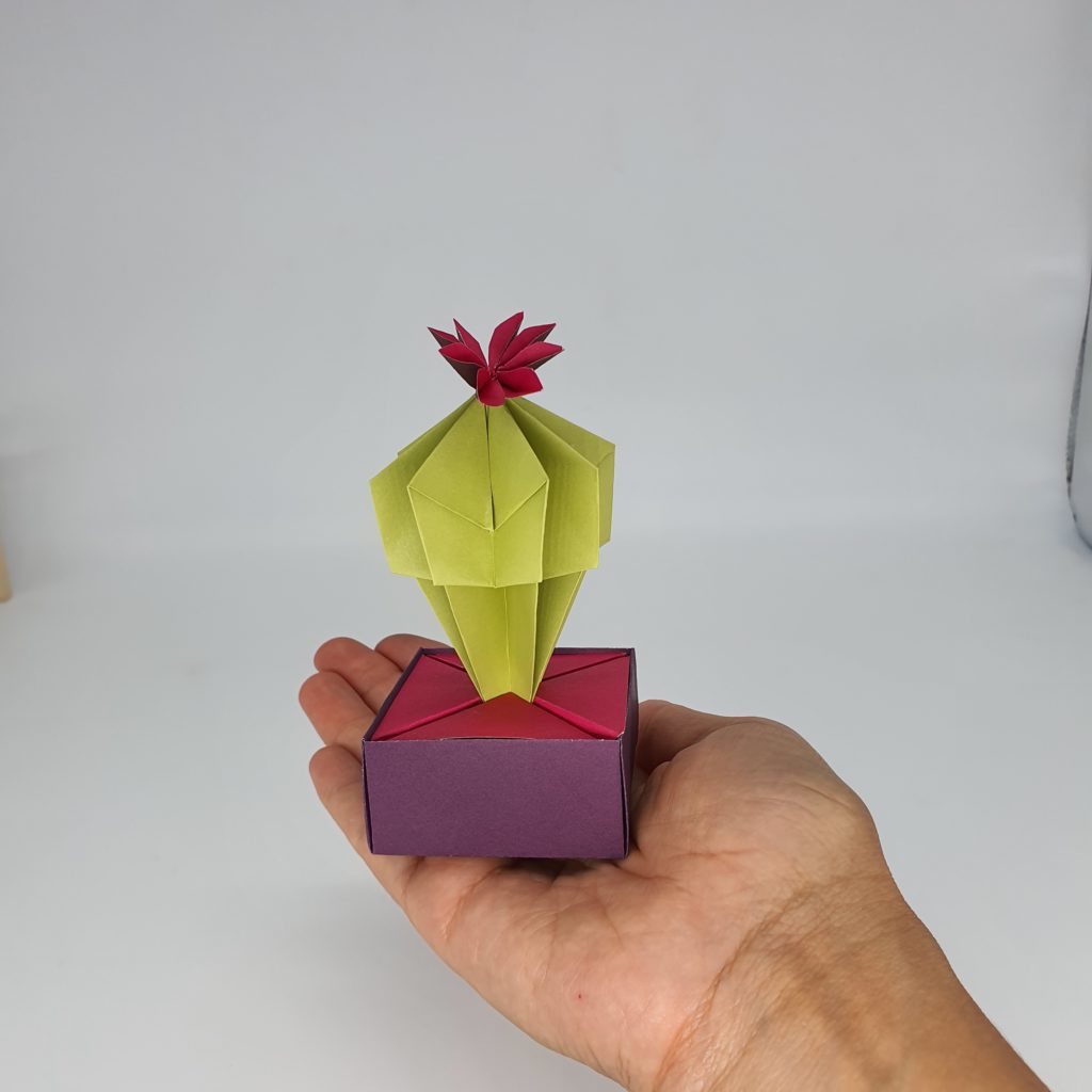 marigami origami cactus
