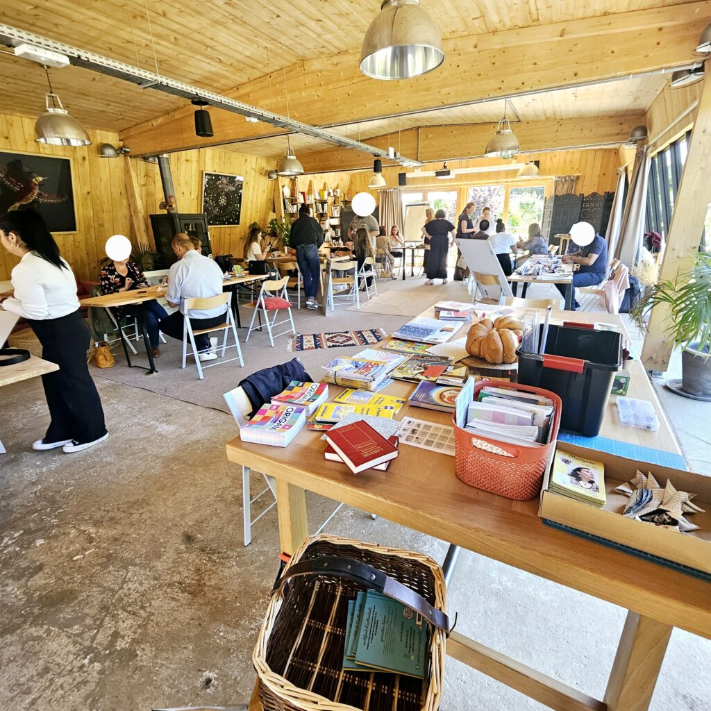 MARIGAMI origami atelier Nature et découverte 2024 ambiance