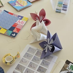 MARIGAMI origami atelier anniversaire fleurogami