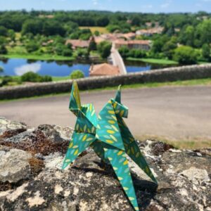 MARIGAMI origami atelier mobile licorne