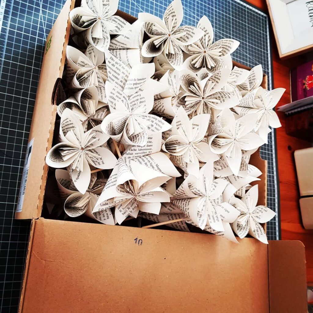 MARIGAMI origami fleurogami roseraie de Limoges 1