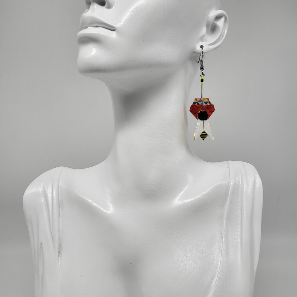 MARIGAMI origami parure dépareillée thème NATURE (3)