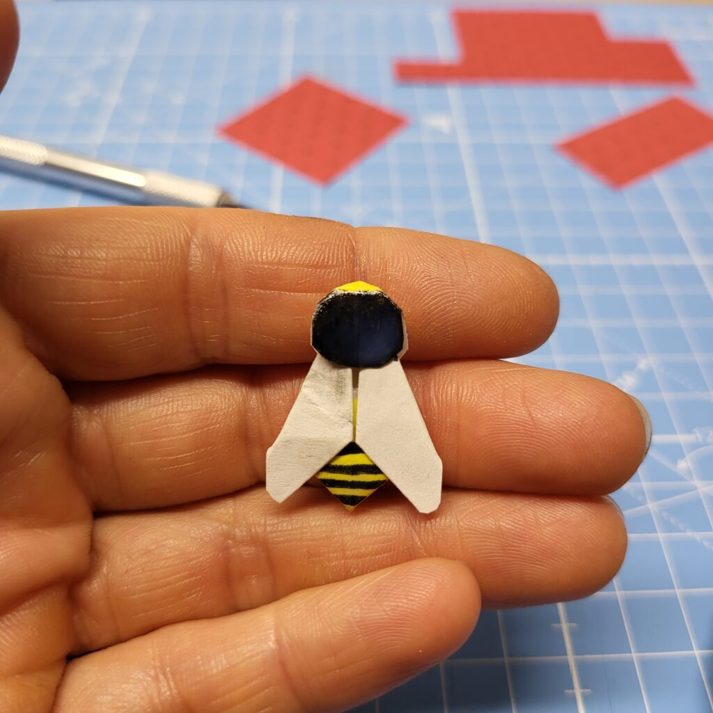 MARIGAMI origami parure dépareillée thème NATURE (5)