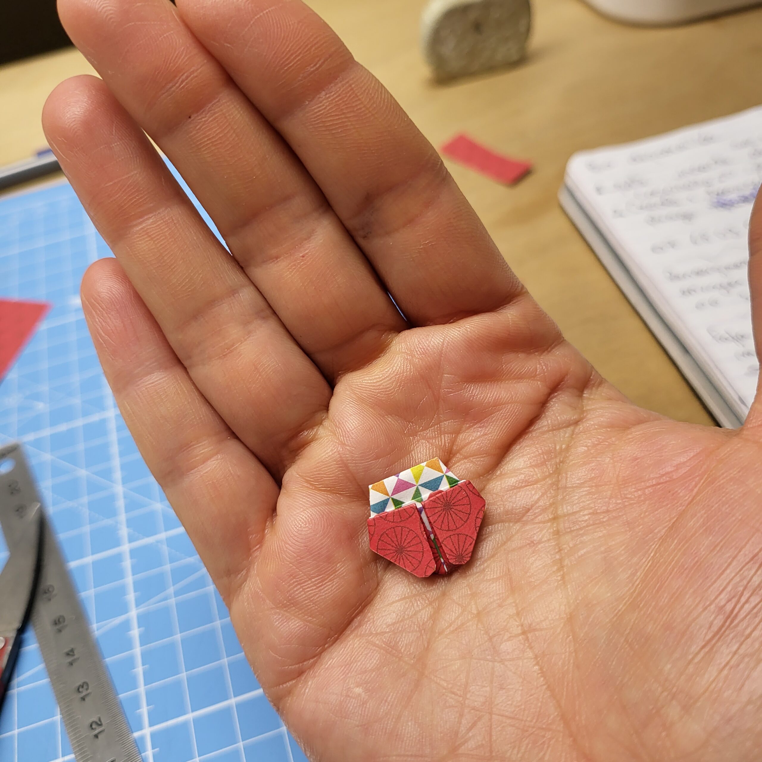 MARIGAMI origami parure dépareillée thème NATURE (6)