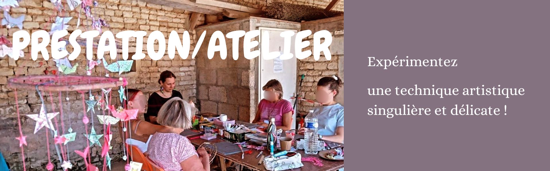 marigami site web PRESTATION ATELIER Expérimentez une technique artistique singulière et délicate !