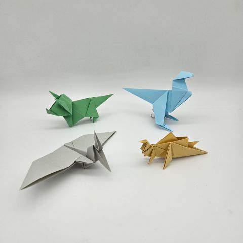 MARIGAMI origami atelier dinosaure