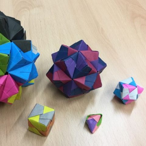 MARIGAMI origami atelier module de sonobe