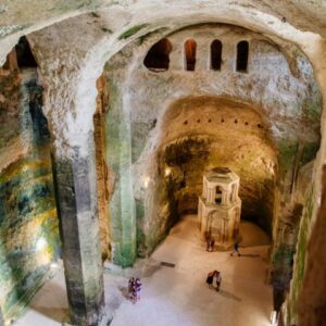 MARIGAMI ET CIE Aubeterre point de vue sur le reliquaire