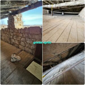 MARIGAMI ET CIE Aubeterre rénovation grenier