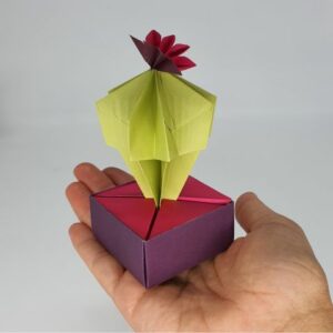 MARIGAMI origami cactus