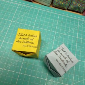 MARIGAMI origami guirlande lumineuse commande personnalisée avec logo et citation (3)