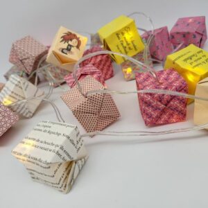 MARIGAMI origami guirlande lumineuse commande personnalisée avec logo et citation (4)