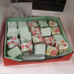 MARIGAMI origami guirlande lumineuse japon sakura verte