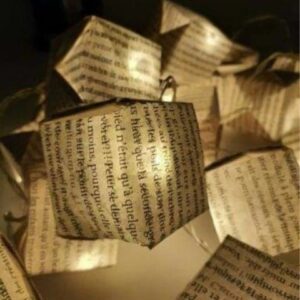 MARIGAMI origami guirlande lumineuse papier roman