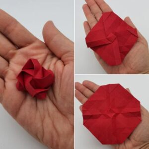MARIGAMI origami rose
