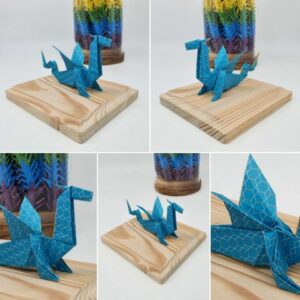 MARIGAMI origami sculpture dragon