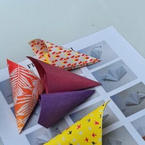 MARIGAMI origami tutoriel fleurogami